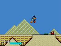 une photo d'Ã©cran de The Lucky Dime Caper Starring Donald Duck sur Sega Master System